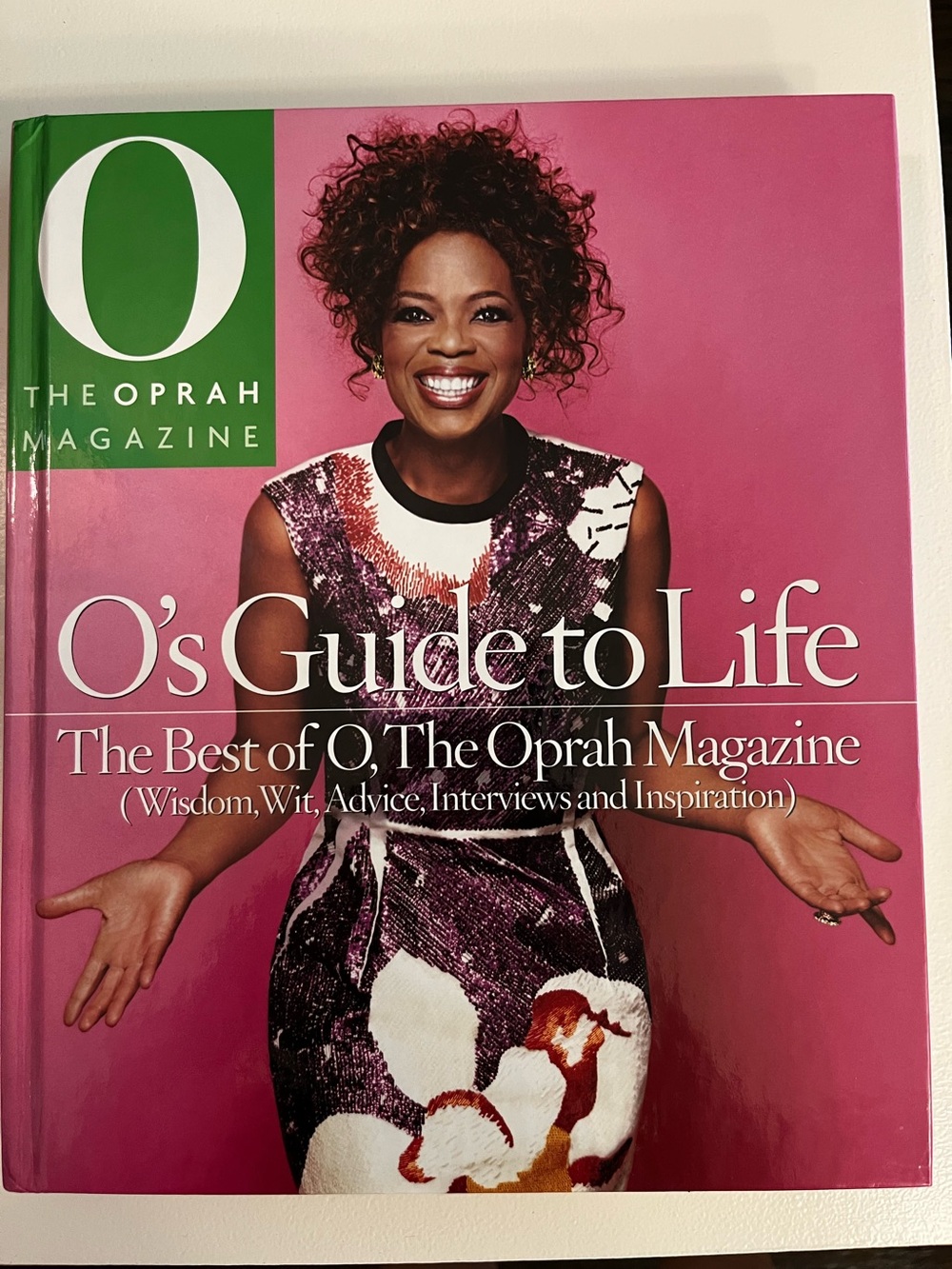 Large Hardcover Book O's Guide to Life- The Best of The Oprah Magazine